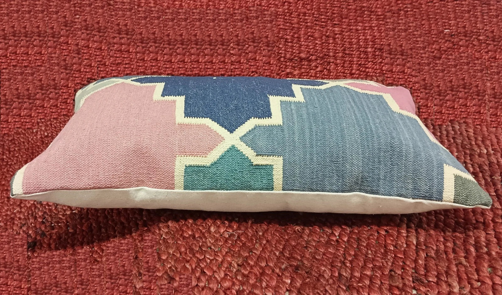 Home Decorative Kilim Designer Cotton Pillowcase Handmade Cushion Cover 30x50 Cm