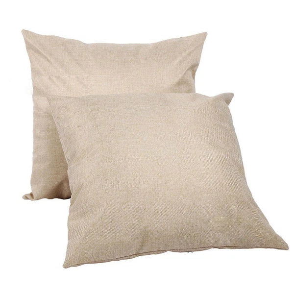 20" x 20" Sublimation Blank Pillow Case Linen Throw Cushion Cover Sofa Car Decor