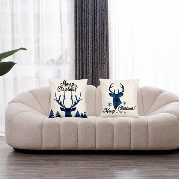 4 Pcs Pillow Case Boho Cushion Cover Man Couch Covers Throw Pillows