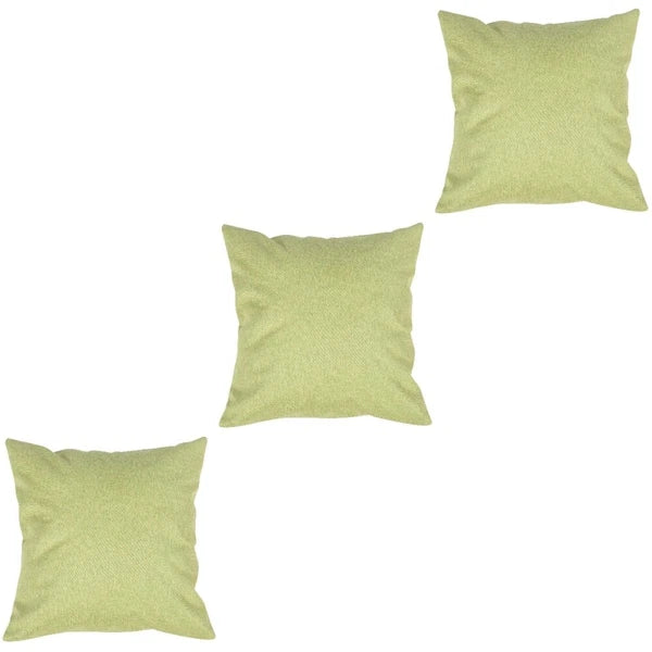 3 Pieces Waterproof Throw Pillowcase Office Child Sofa Bed Cushion Cover