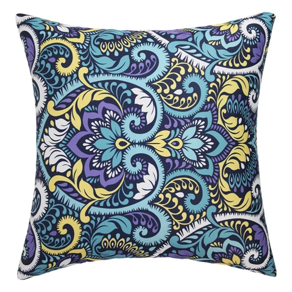 Waterproof Cushion Outdoor Pillow Cover Polyester Sofa Pillowcase