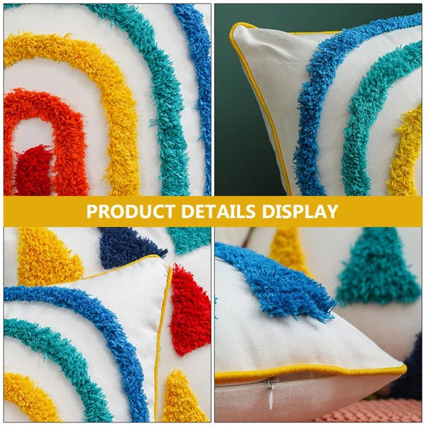 Printed Cushion Cover Sofa Cushion Cases Throw Pillow Case Bedding Cover