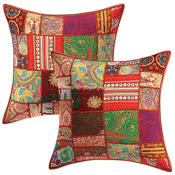 New Home Decor Boho Vintage 18 x 18 in Pillow Cover Case Handwoven Cushion Room
