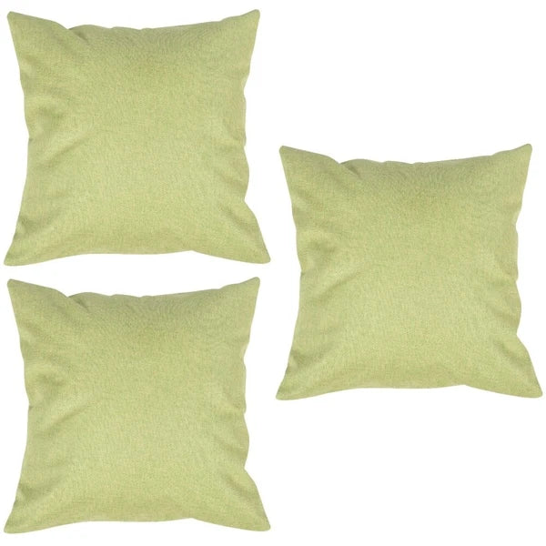 3 Pieces Waterproof Throw Pillowcase Office Child Sofa Bed Cushion Cover