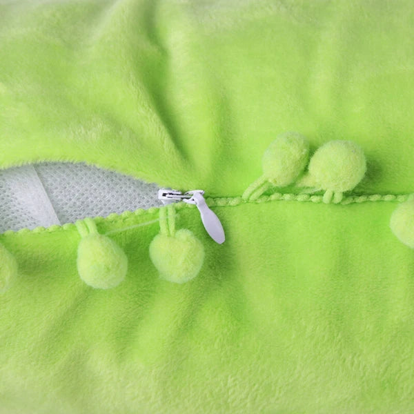 DIY Sublimation Blank Pillow Case Soft Plush Cushion Cover Sofa Car Decor 10Pcs