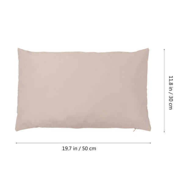 2 Pcs Waterproof Throw Pillowcase Car Cushion Cover Outdoor Covers