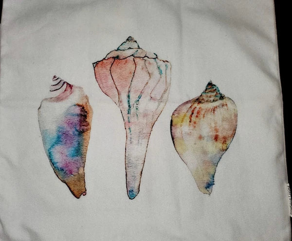 NauticalThrow Pillow Covers/Case Shell Beach/Ocean/Sea Cushion Couch Bed Decor
