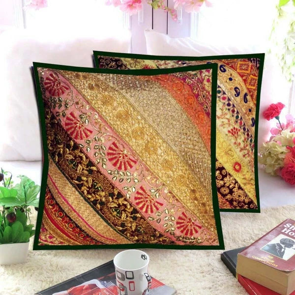 16"-2  CELEBRATION GIFT HOME SOFA DECOR THROW ACCENT FLOOR CUSHION PILLOW COVERS