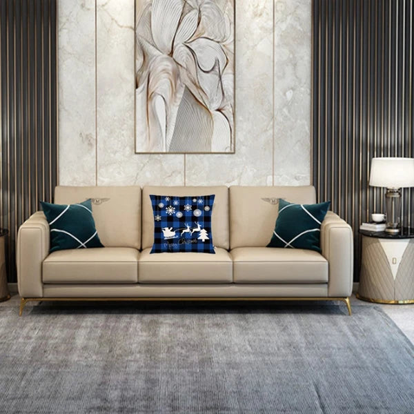 4 Pcs Pillow Case Boho Cushion Cover Man Couch Covers Throw Pillows