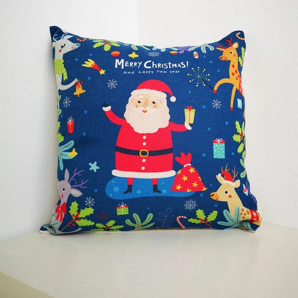 50Pcs Linen Sublimation Blank Pillow Case Throw Cushion Cover Sofa Car Bed Decor