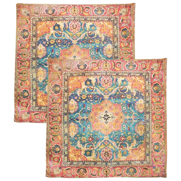 2 Pcs Pillow Case Home Throw Cover Decorative Pillows Covers For Bed