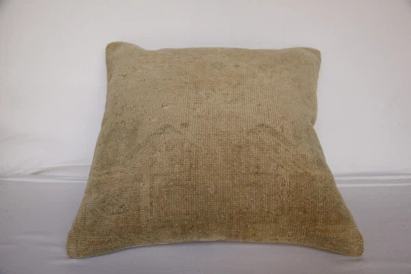 Rustic Turkish Rug Pillow,Cushion Cover for Sofa or Bed,Hndmade pillows