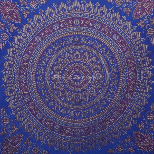 Home Decor Bohemian Brocade Jacquard 16 x 16 in Pillow Cover Case Cushion Room