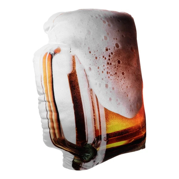 Beer Pillow Fun Shaped Pillows Funny Throw Couch Cartoon Cushion