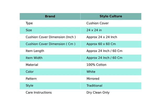 Cushion Cover Handmade Ethnic Embroidered 24 x 24 in Hippie Sofa Car Pillow Case