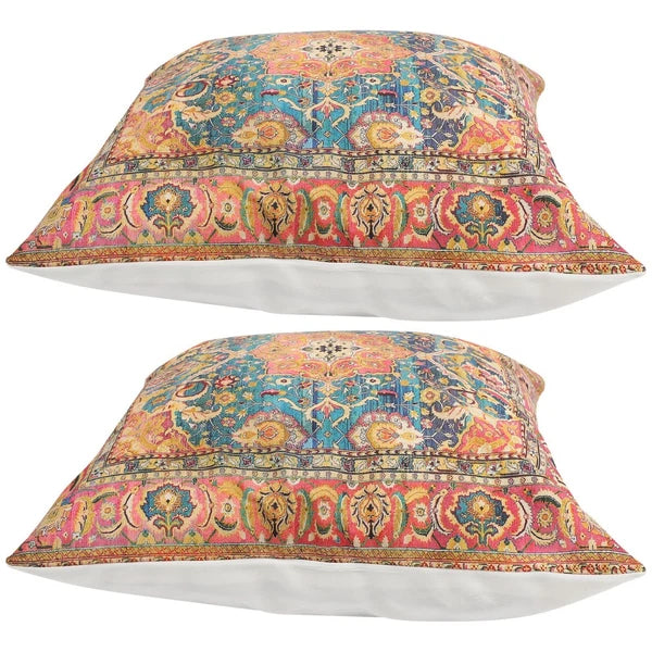 2 Pcs Pillow Case Home Throw Cover Decorative Pillows Covers For Bed