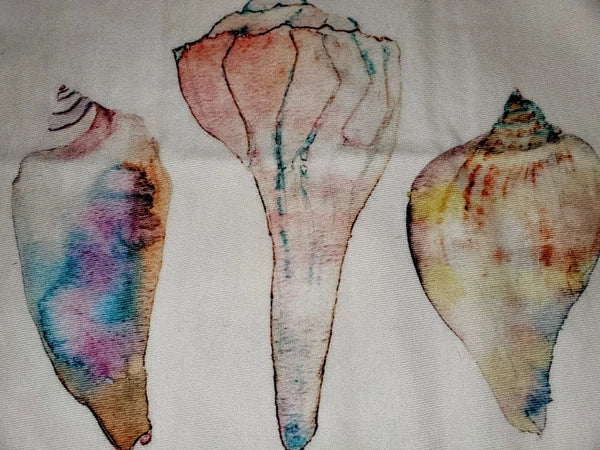 NauticalThrow Pillow Covers/Case Shell Beach/Ocean/Sea Cushion Couch Bed Decor