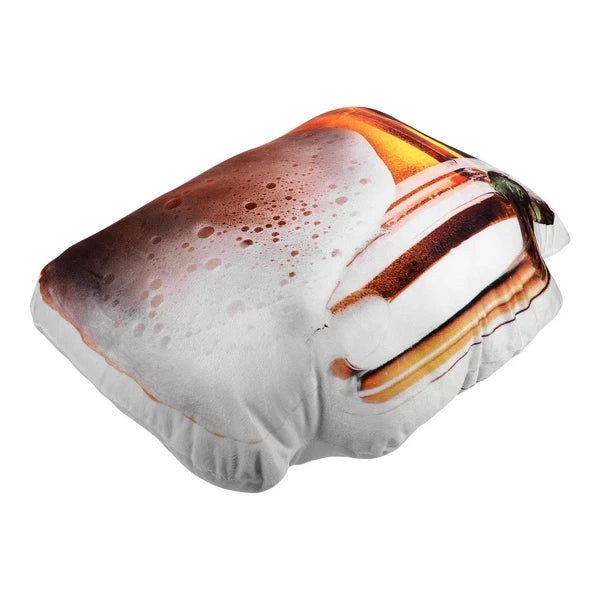 Beer Pillow Fun Shaped Pillows Funny Throw Couch Cartoon Cushion