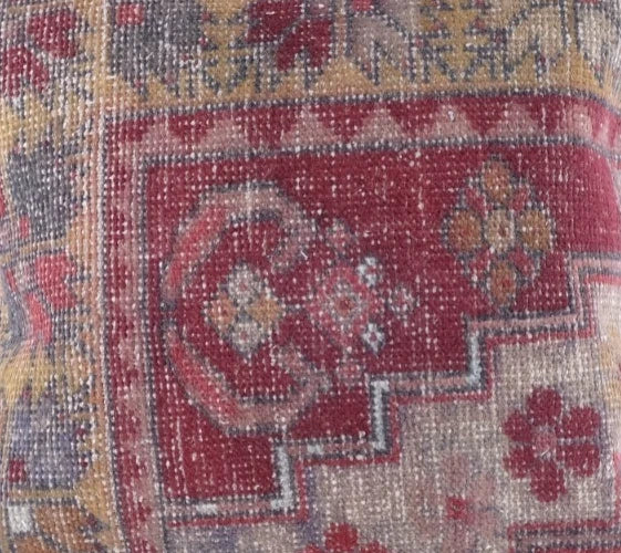 Boho Kilim Cushion Cover 60cm – Vintage Turkish Rug Pillow Case