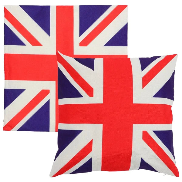 2 Pcs Cushion Cover Office Sofa Throw Pillow Case Couch Bed Pillowcases