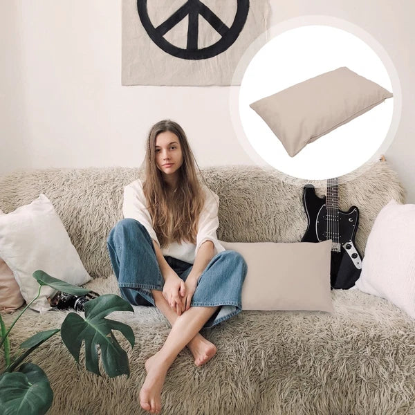 2 Pcs Waterproof Throw Pillowcase Car Cushion Cover Outdoor Covers