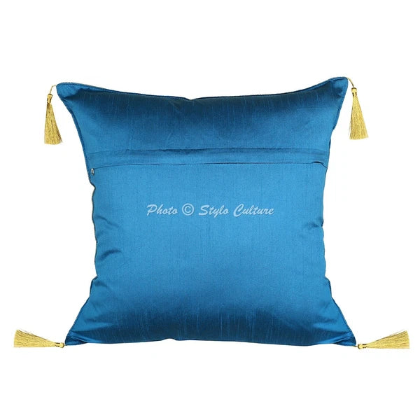 Boho Bohemian Cushion Cover Brocade Jacquard Elephant Decor Pillow Cover Case