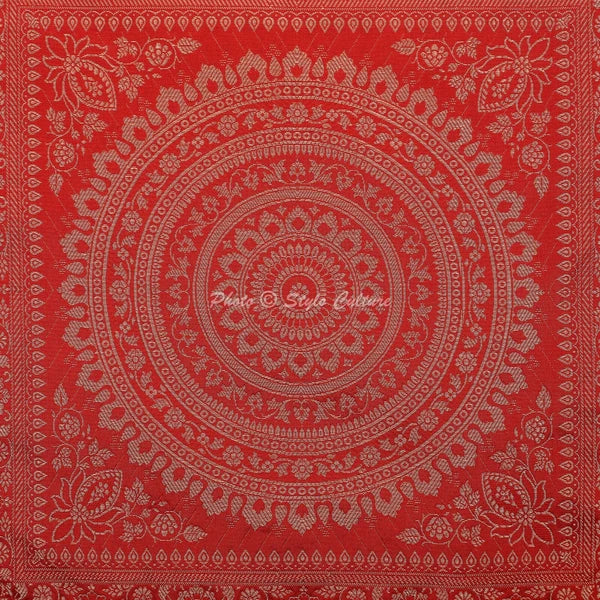 Brocade Jacquard Handwoven Pillow Cases Floor Boho Home Car Boho Cushion Cover
