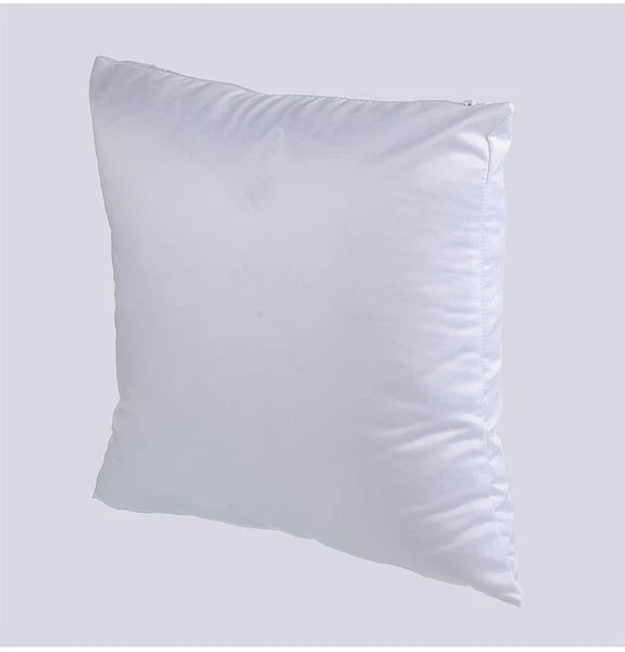 10Pcs 18" White Sublimation Blank Pillow Case Cushion Cover Car Home Sofa Decor