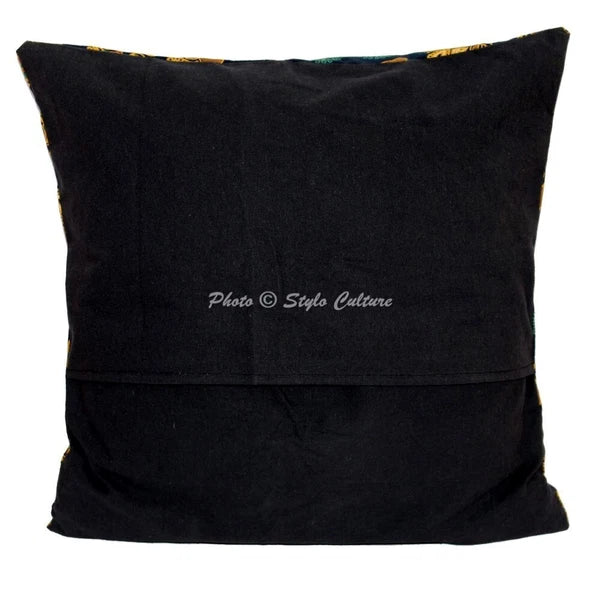 Mandala Handwoven Pillow Cases Floor Indian Home Sofa Art Car Boho Cushion Cover