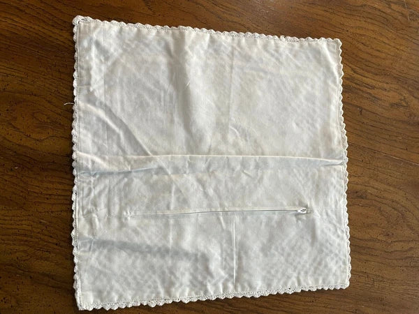 Throw Pillow Cover Vintage Handmade Crochet Cotton Cushion Case Sofa Bed Decor