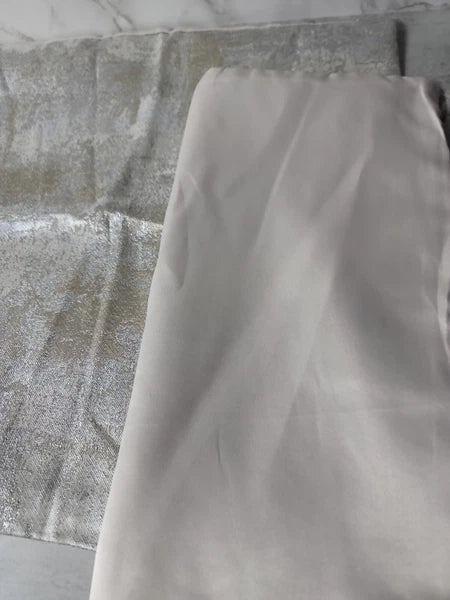 2 Shiny Modern Cushion Throw Cover Pillow Case Bed Chair Couch Decoration Zip