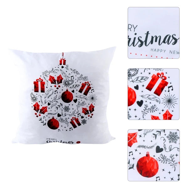 1PC Christmas Pillowcase Pillow Cover Sofa Cushion Cover for Home Living Room