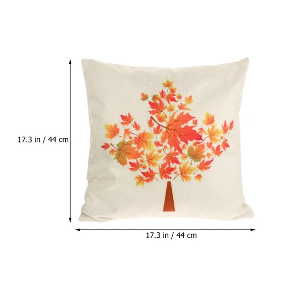 1pc Thanksgiving Pillowcase Pillow Cover Sofa Cushion Cover Home Decoration
