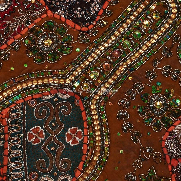 New Home Decor Sequins Beaded 16 x 16 in Pillow Cover Case Cushion Room