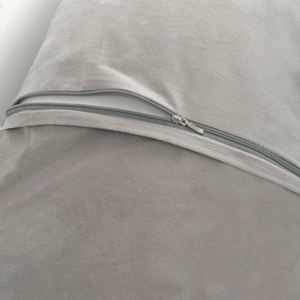 Home Long Body Lumbar Pillow case Cover,Solid Color Geometry Cushion Plush Pi...