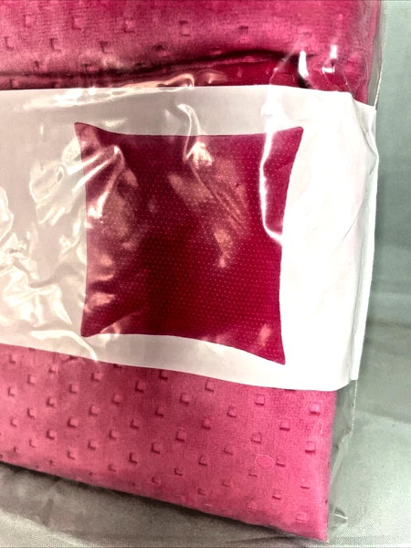 IKEA VENCHE Velvet Cushion Cover, 20x20", Bright Pink Soft & Luxurious Couch Bed