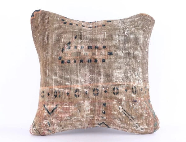 TURKISH KILIM PILLOW CUSHION COVER CASE TRADITIONAL 20"X20" (50X50 CM)