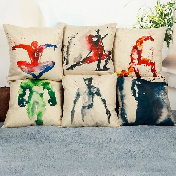 20" x 20" Sublimation Blank Pillow Case Linen Throw Cushion Cover Sofa Car Decor