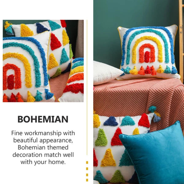 Printed Cushion Cover Sofa Cushion Cases Throw Pillow Case Bedding Cover