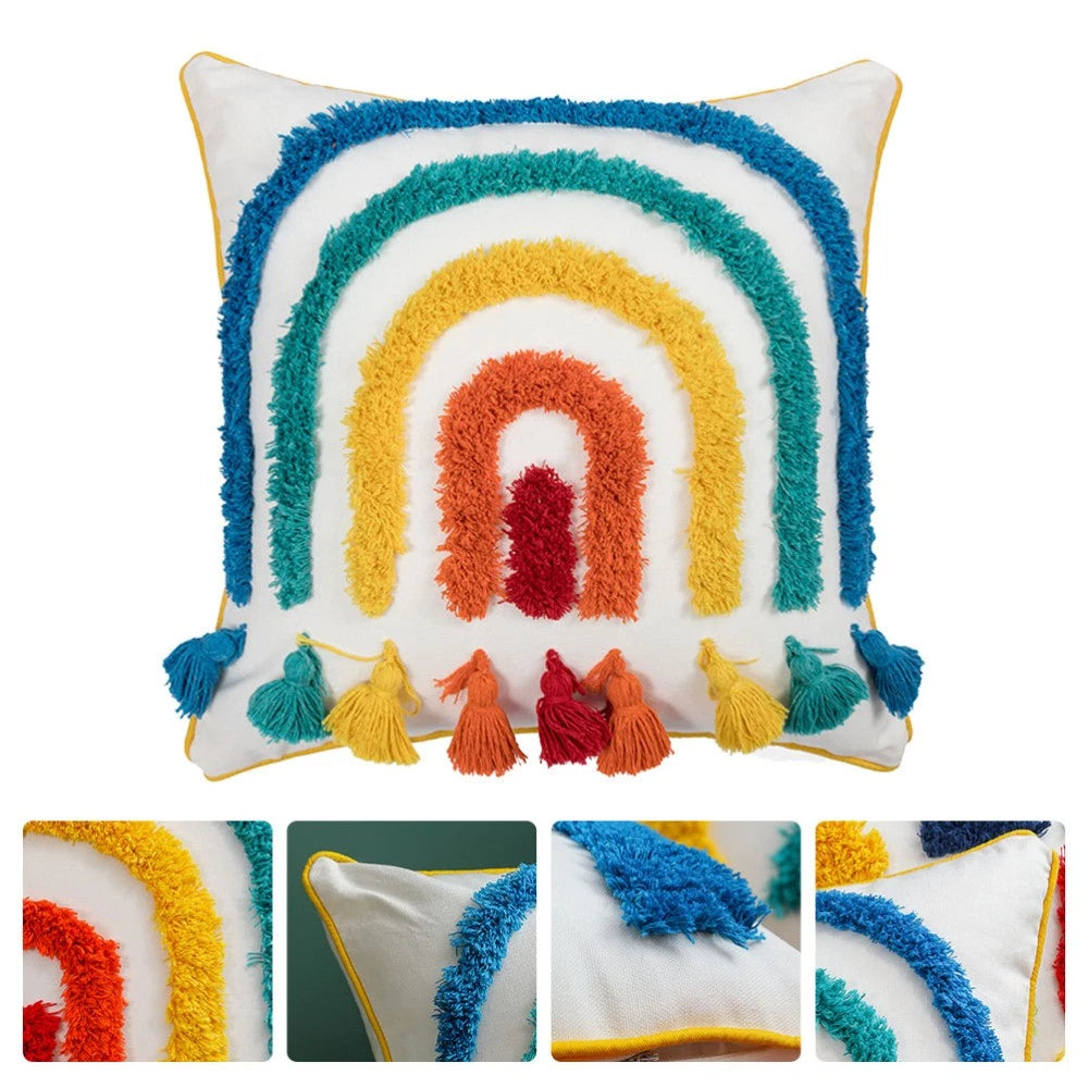 Printed Cushion Cover Sofa Cushion Cases Throw Pillow Case Bedding Cover