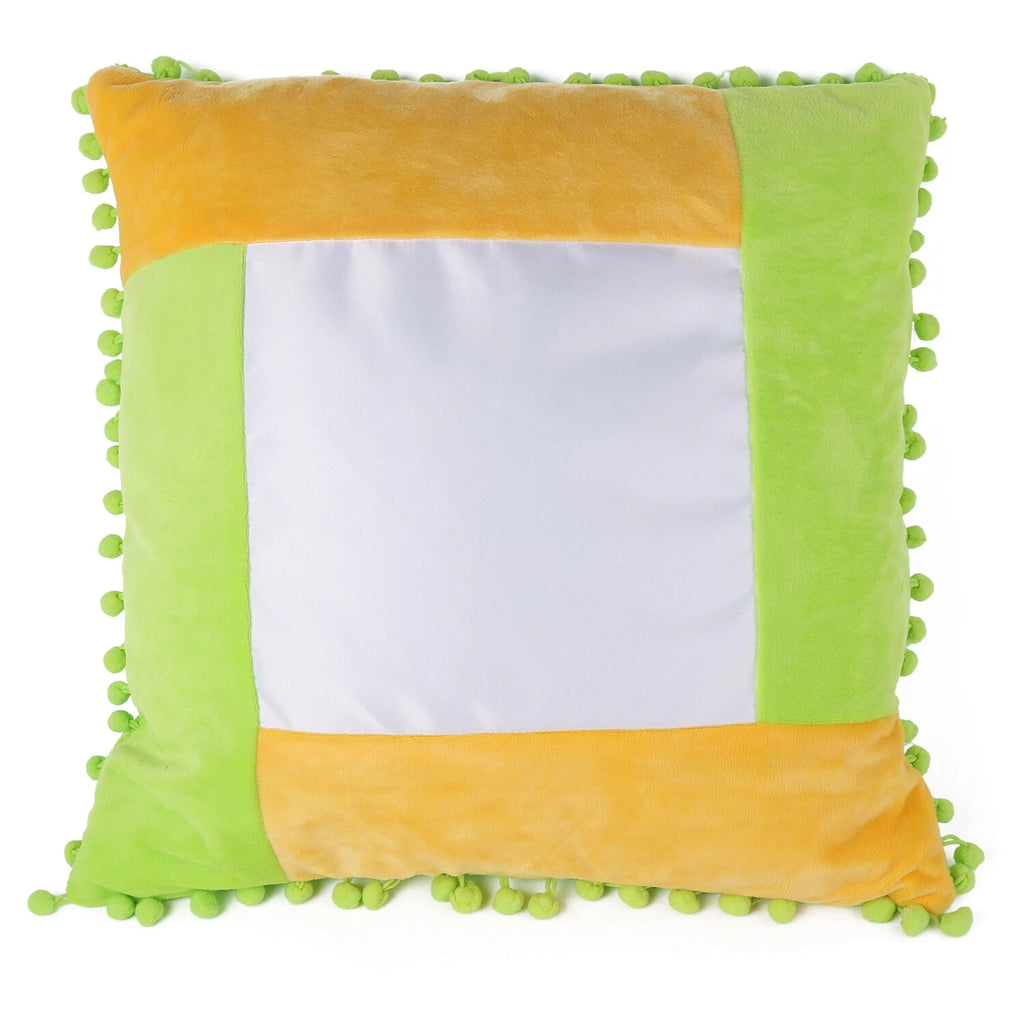 DIY Sublimation Blank Pillow Case Soft Plush Cushion Cover Sofa Car Decor 10Pcs