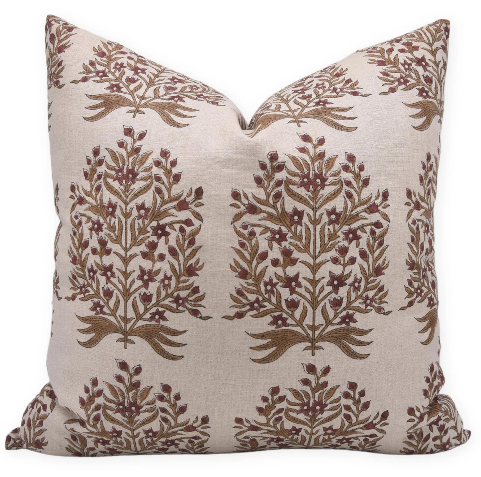 Handmade Pure Linen Fabric 24X24 Throw Zipper Pillowcase Cushion Cover for So...