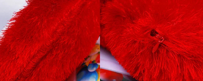 Clearance Sale - White Sublimation Fluffy Plush Pillow Cases Throw Cushion Cover