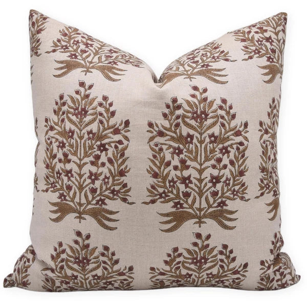 Handmade Pure Linen Fabric 24X24 Throw Zipper Pillowcase Cushion Cover for So...