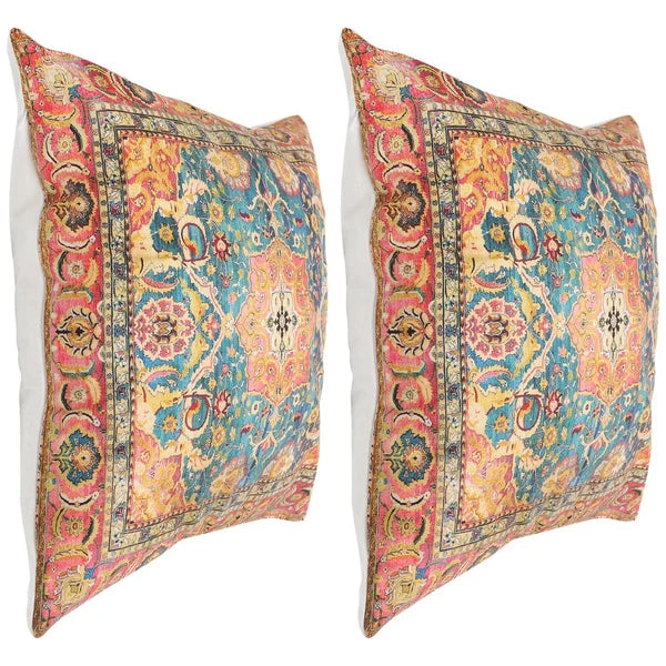 2 Pcs Pillow Case Home Throw Cover Decorative Pillows Covers For Bed