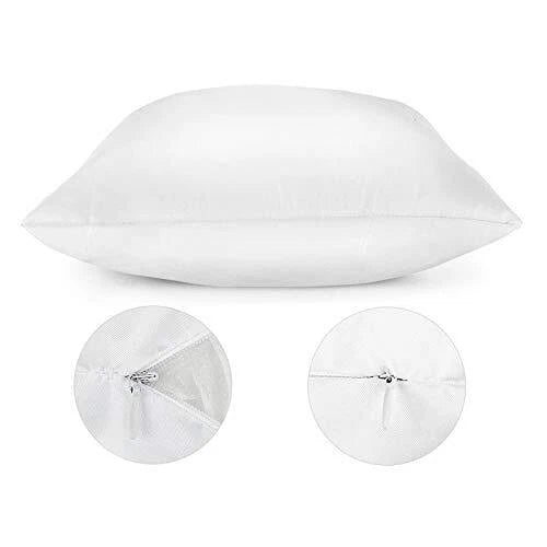 Throw Pillow Cover Queen Size Set of 2,Gold Abstract Modern Decorative Pink