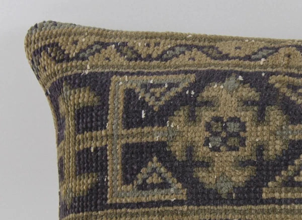 Wool Jute Cushion Cover Throw Indian Vintage Cushions Handmade Kilim Pillowcase