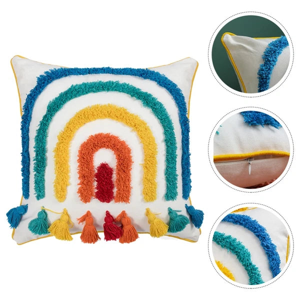 Printed Cushion Cover Sofa Cushion Cases Throw Pillow Case Bedding Cover