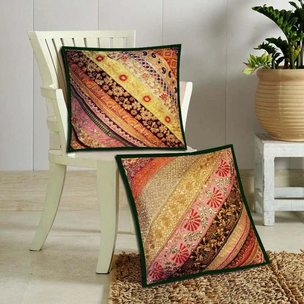 16"-2  CELEBRATION GIFT HOME SOFA DECOR THROW ACCENT FLOOR CUSHION PILLOW COVERS