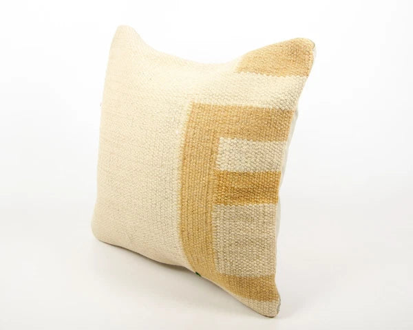 TURKISH KILIM PILLOW CUSHION COVER CASE TRADITIONAL 18"X18" (45X45 CM)